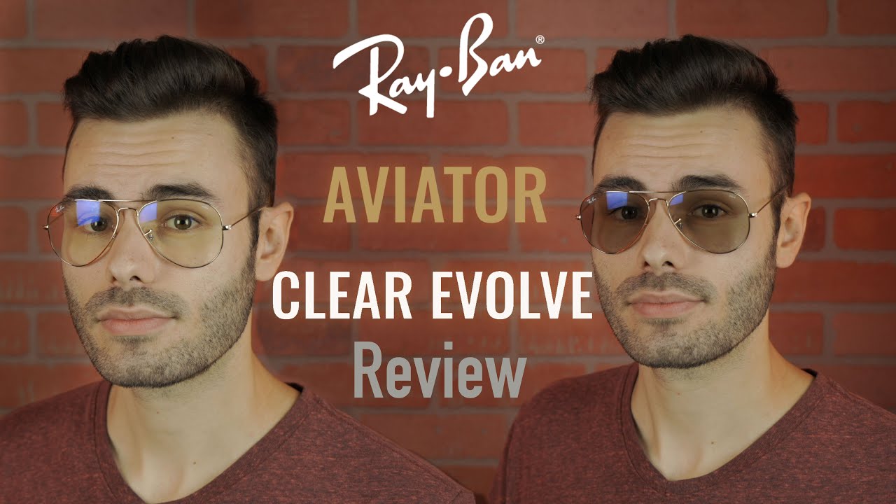 Обзор Ray-Ban Aviator Clear Evolve