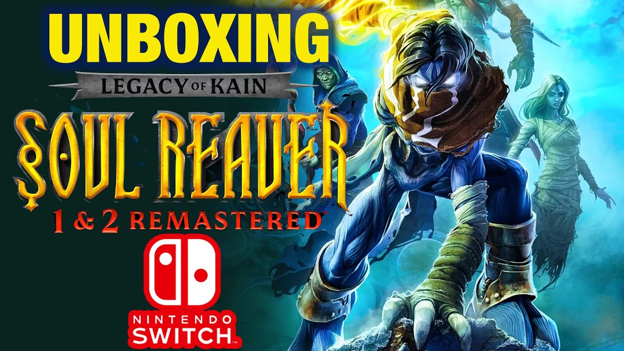 UNBOXING | SOUL REAVER NINTENDO SWITCH | FÍSICO #nintendoswitch #unboxing #soulreaver #retrogaming