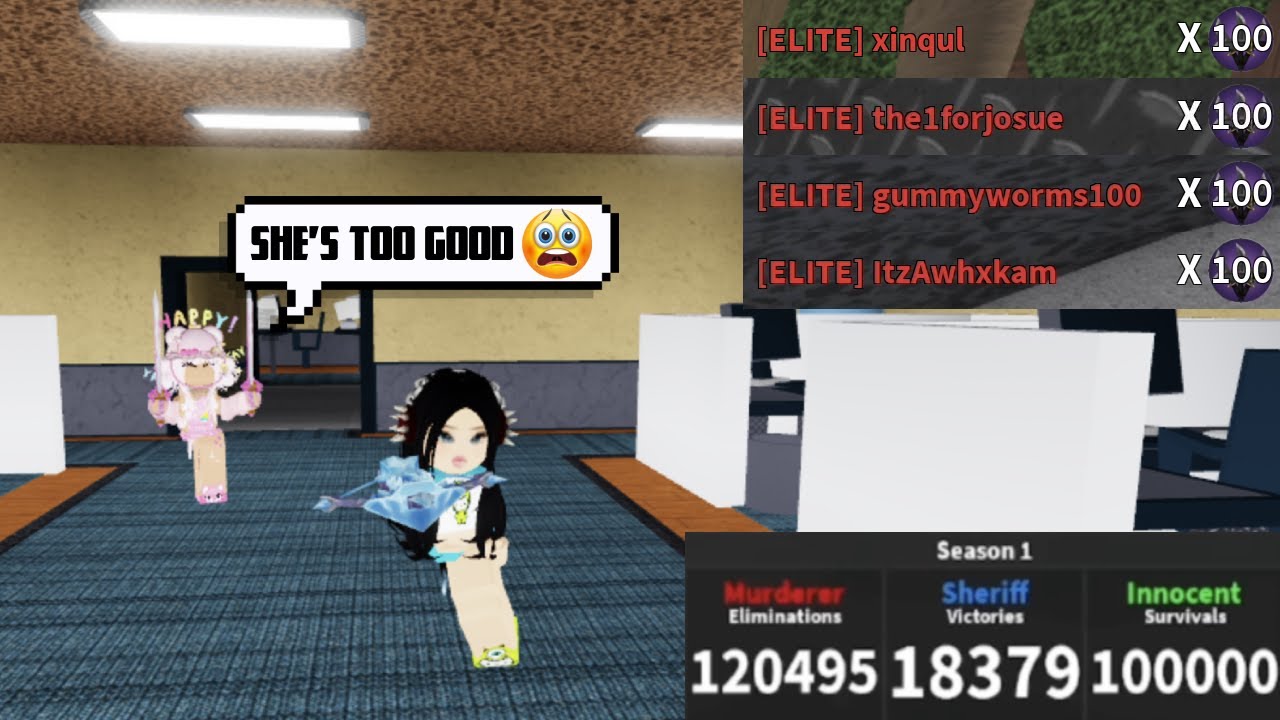 Making MAX LEVEL players RAGE QUIT in MM2 (Murder Mystery 2)