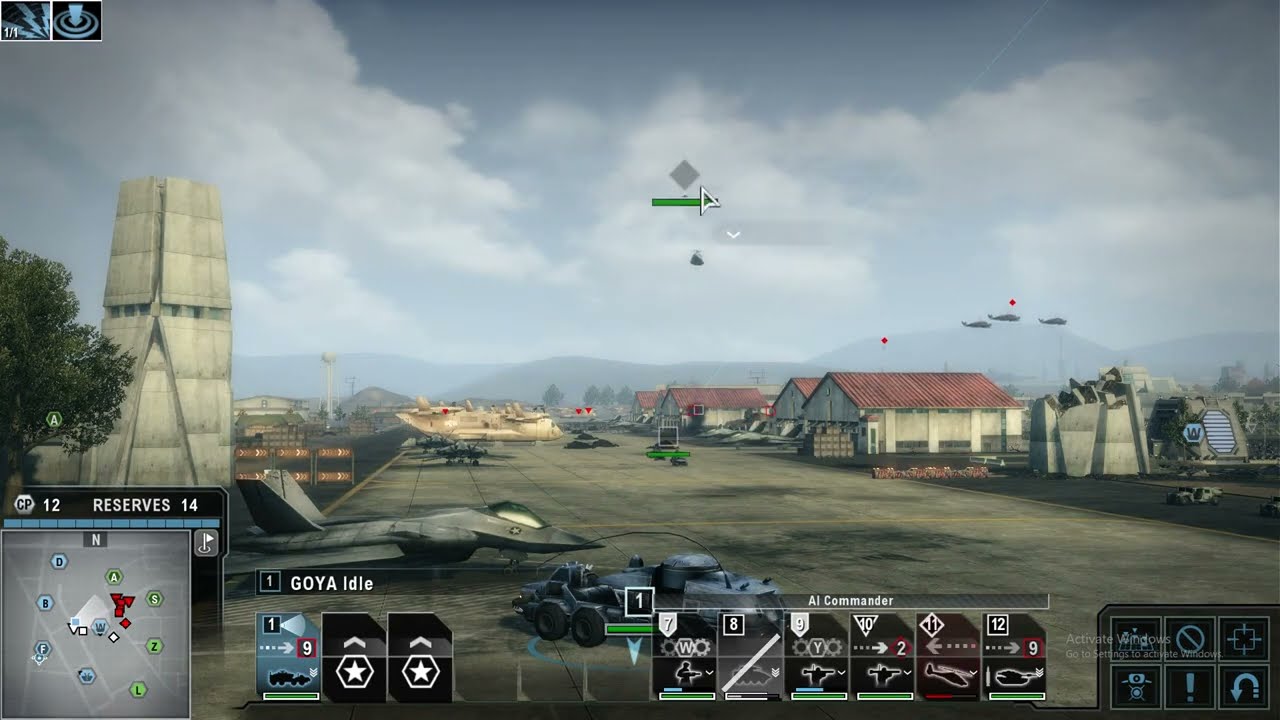 Endwar : Hardcore AI + Command Vehicle vs. 2x Normal AI (Apathetic)