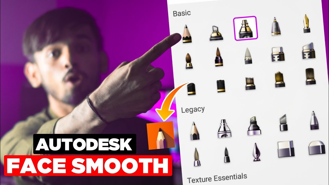 Autodesk Realistic Face Smooth Editing | New Trick Face Smooth