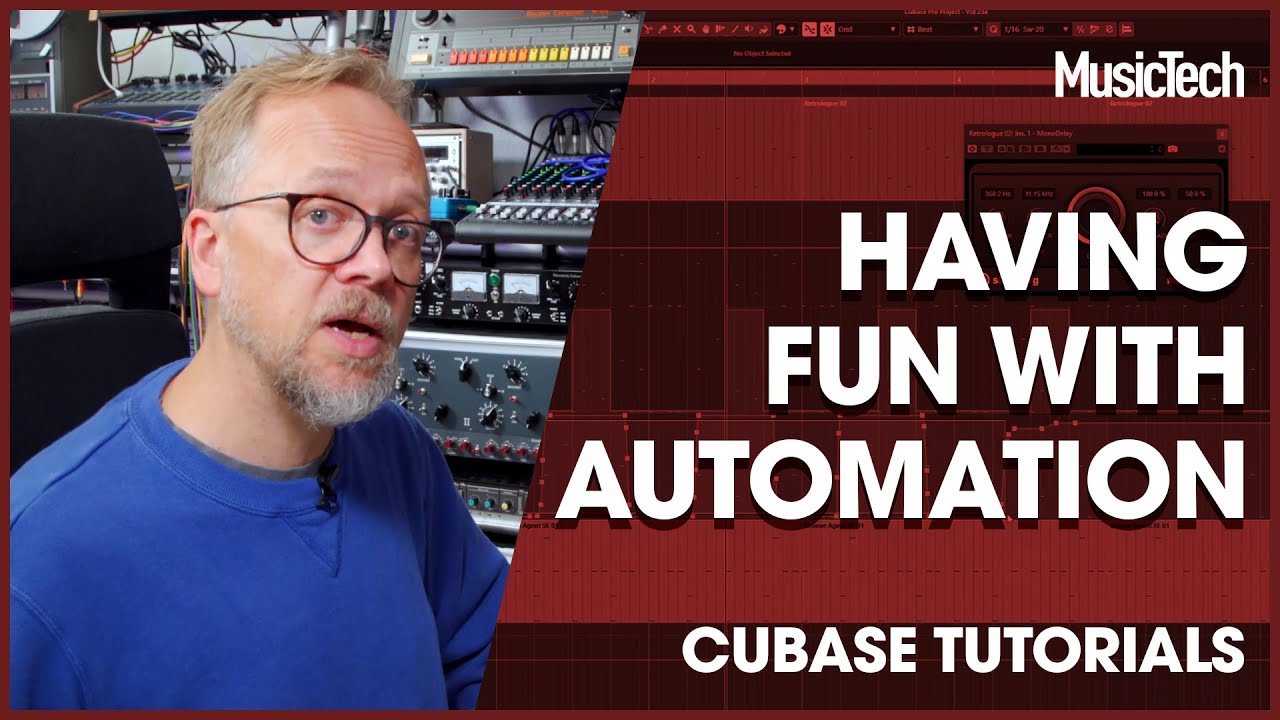 Учебные пособия Cubase: развлекаемся с автоматизацией