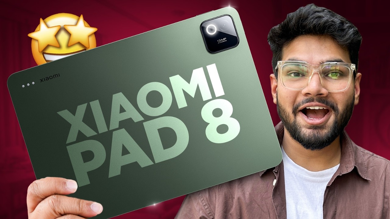 Xiaomi Pad 8 first look and quick review in Hindi 😱