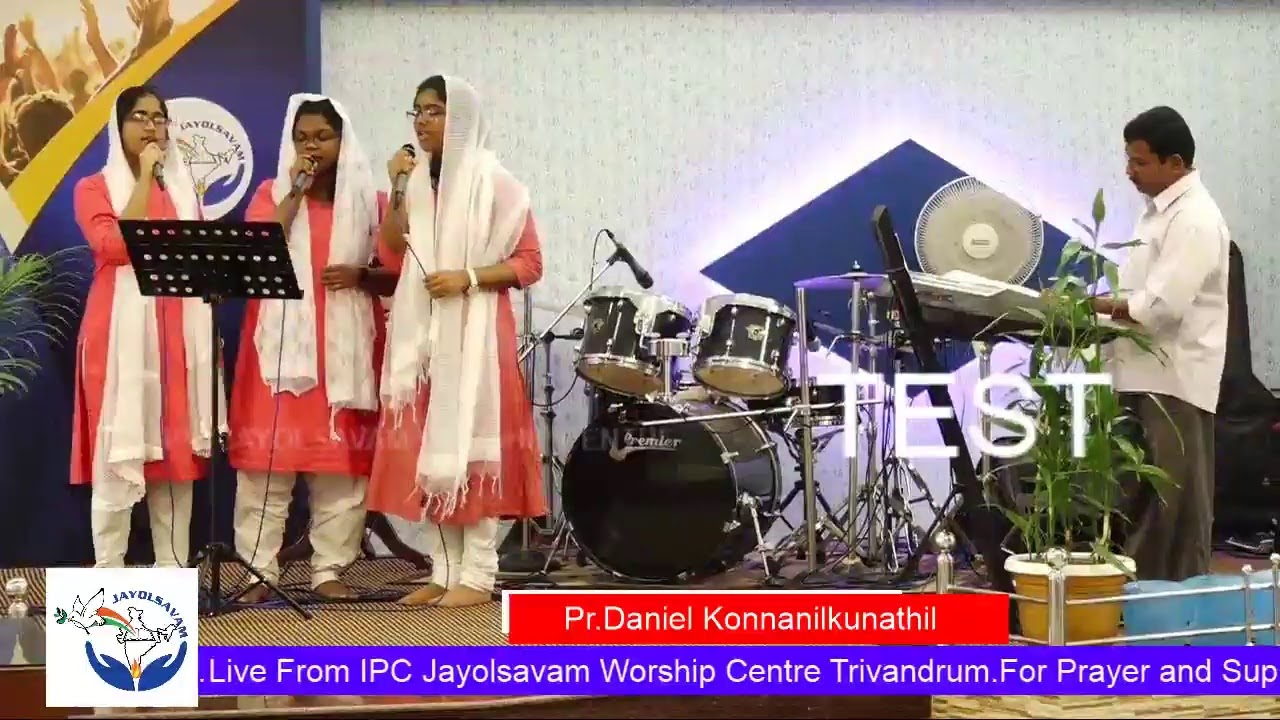 IPC  JAYOLSAVAM   SUNDAY WORSHIP   LIVE  FROM   JAYOLSAVAM  WORSHIP  CENTRE  14  07   2019