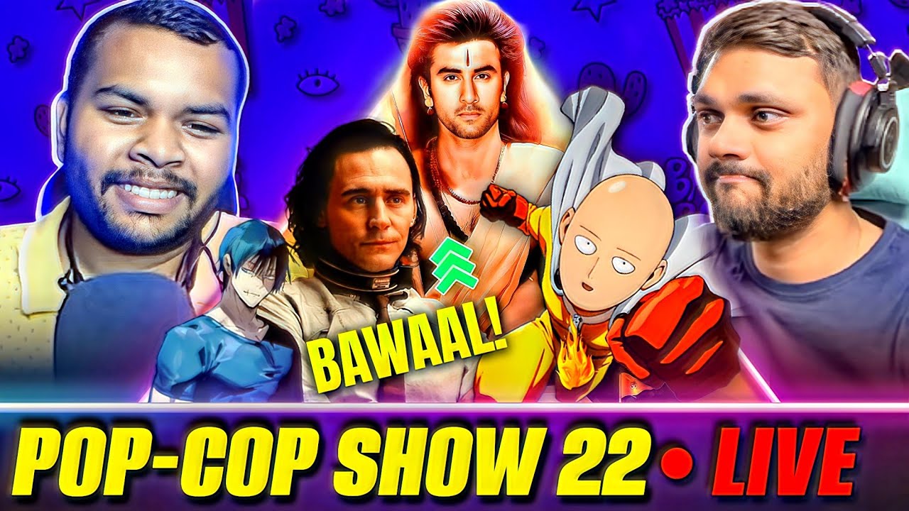 Loki will Revive MCU! 🤯,  Another Movie on Ramayan? 😵| Pop-Cop Show 22 • LIVE