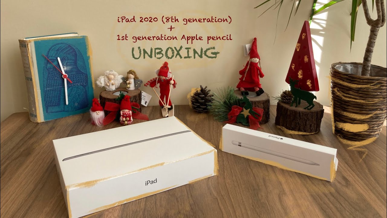 iPad 2020 8.generation ve 1.generation Apple Pencil kutu açılımı | Unboxing ft.tatlışkoluklar