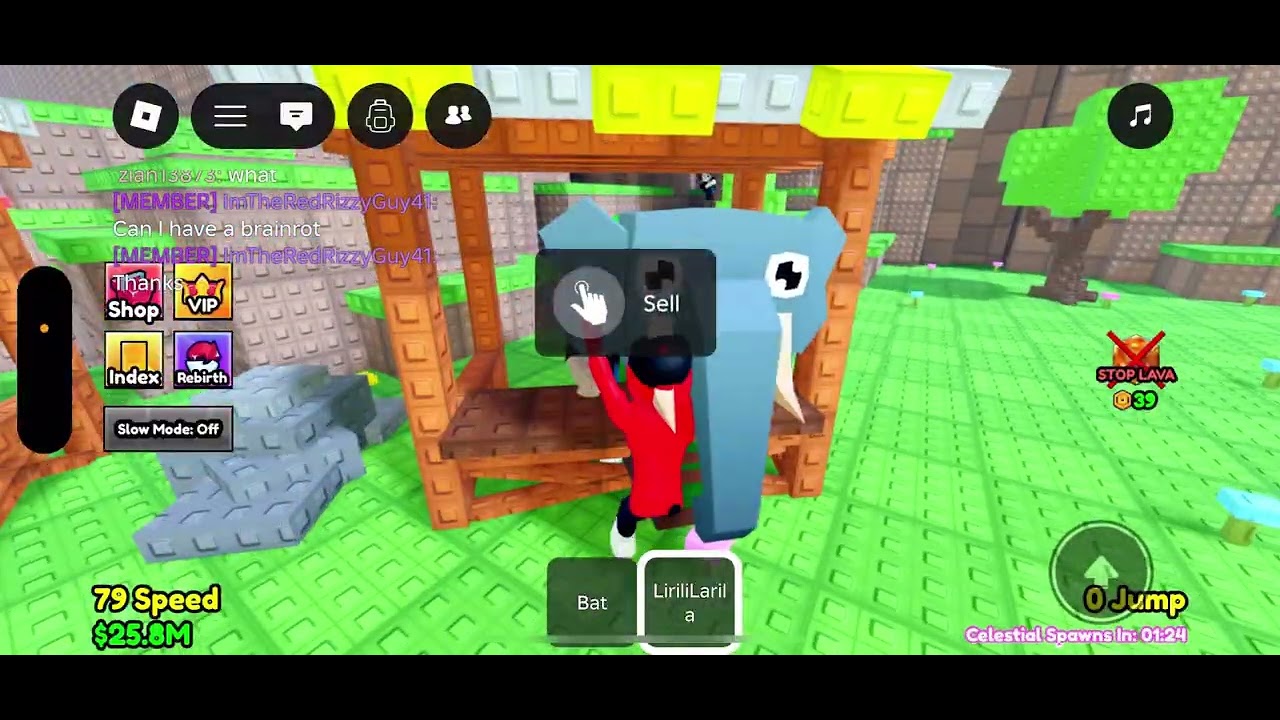 Playing @steak and @caylusblox Roblox Game 