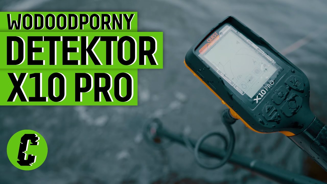 NA DESZCZ, NAD MORZE, POD WODĘ 🌊 | Całkowicie wodoodporny wykrywacz metali Quest X10 Pro