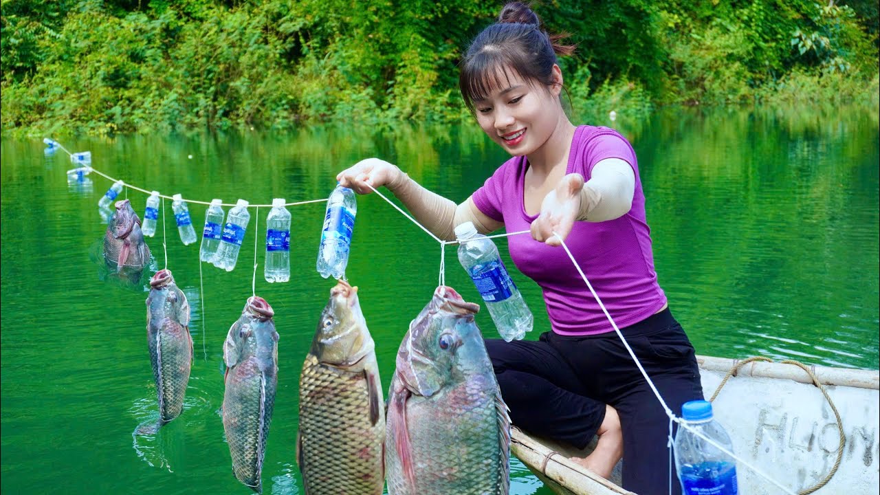 Living Off the Grid: Catching Fish & Making a Living on a Floating House
