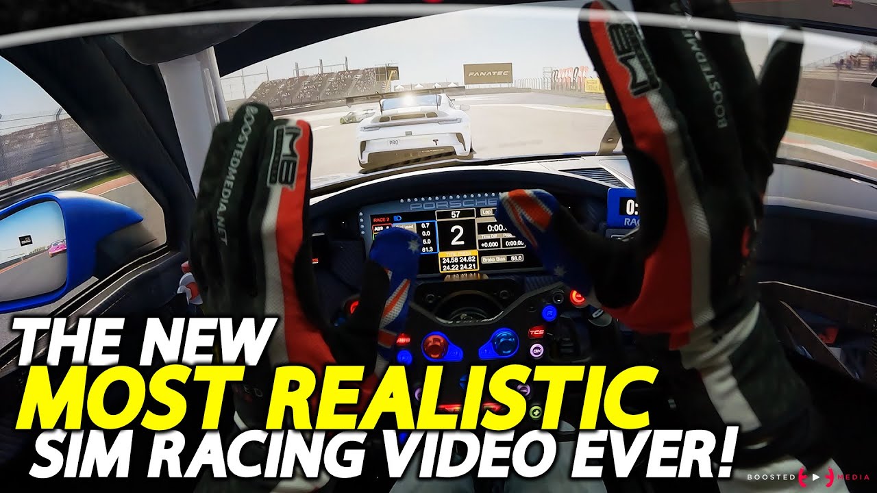 НОВЕЙШЕЕ САМОЕ РЕАЛИСТИЧНОЕ видео Sim Racing!