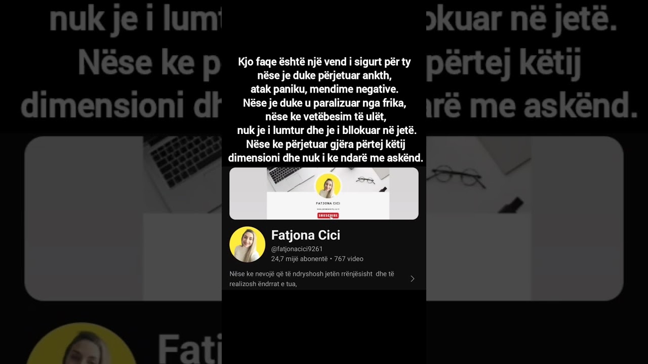 Abonohu/Subscribe nese ke nevoje per ndihme!