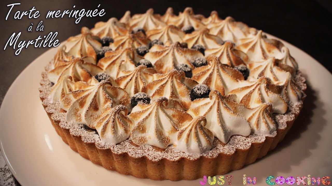 Recette de Tarte Meringuée à la Myrtille