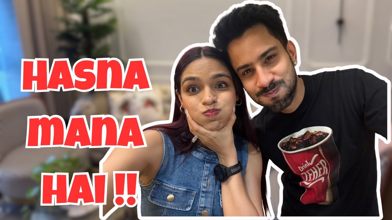 Try Not To Laugh Challenge 😭 | End Tak Dekho…Kaun Jeeta? 😳 | Sahill Uppal | Aakriti Atreja 