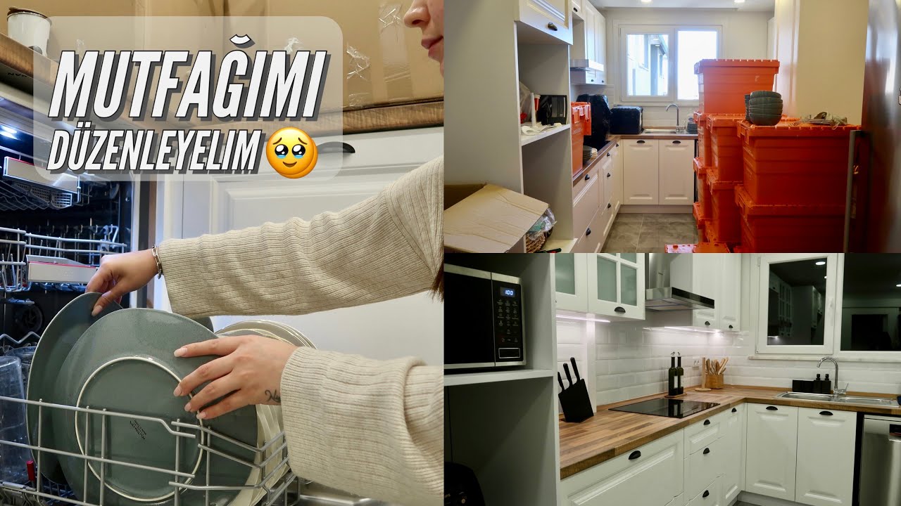 MUTFAĞIMI TEMİZLEYİP DÜZENLİYORUZ! 🫧