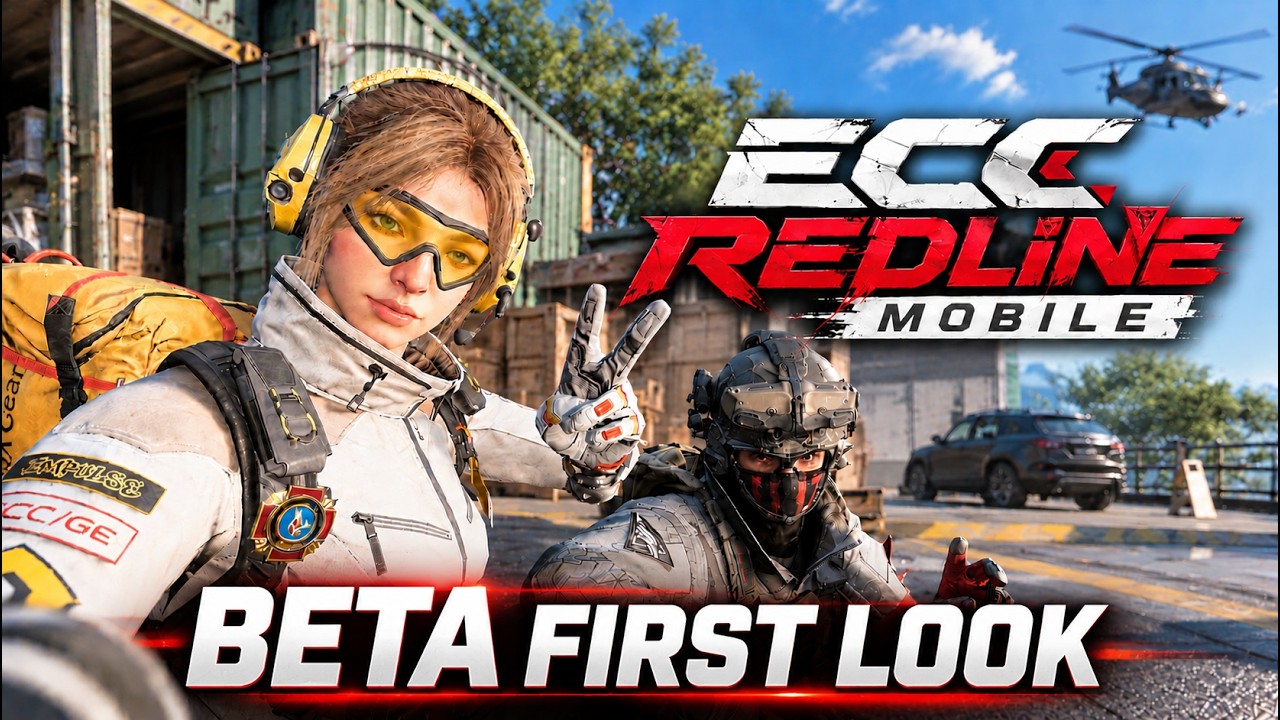 🔥 ECC Redline First Beta Test Is HERE! | Mobile Beta Update, Gameplay & PC Requirements