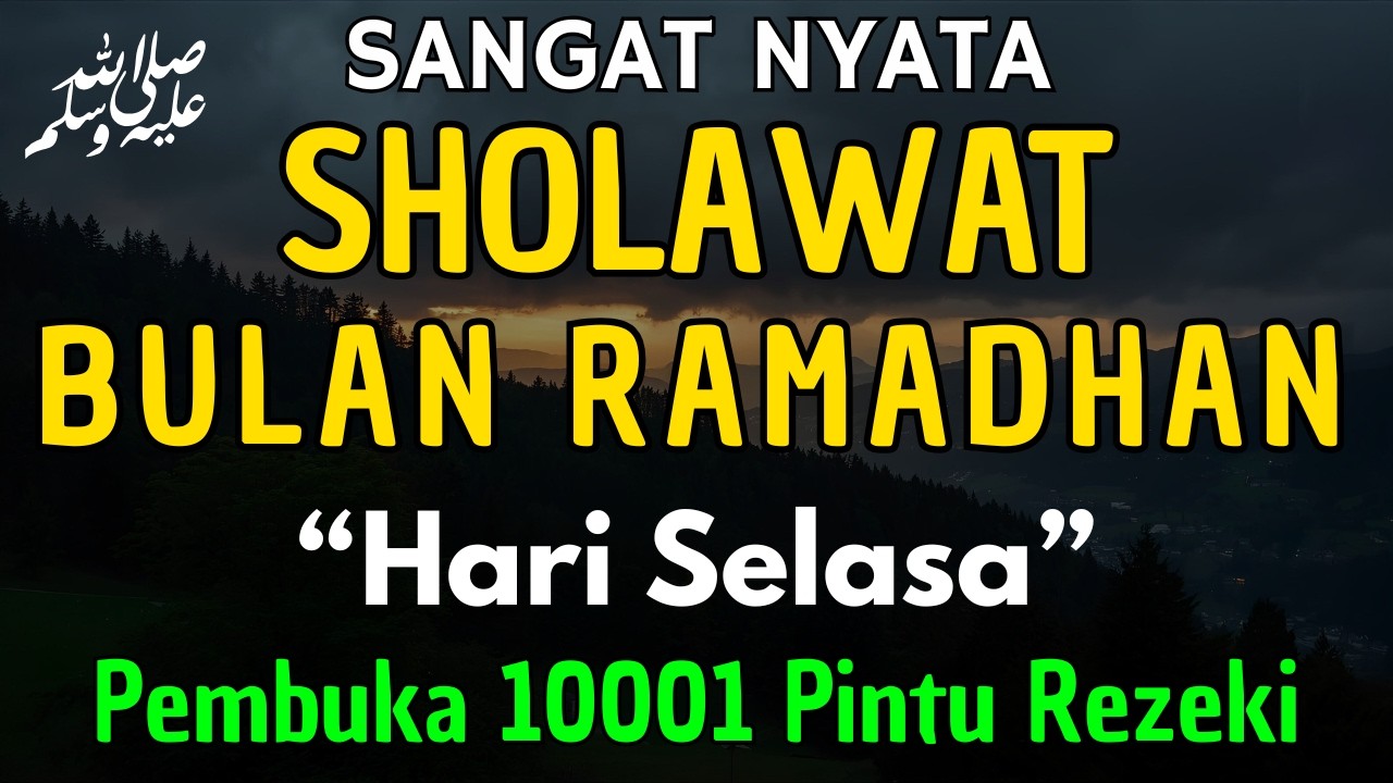 SHOLAWAT PENARIK REZEKI PALING DAHSYAT,Sholawat Nabi Muhammad SAW,SALAWAT JIBRIL PALING MERDU sekali