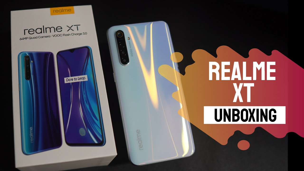 Realme XT unboxing and first impression, Snapdragon 712 price in India from Rs. 15,999