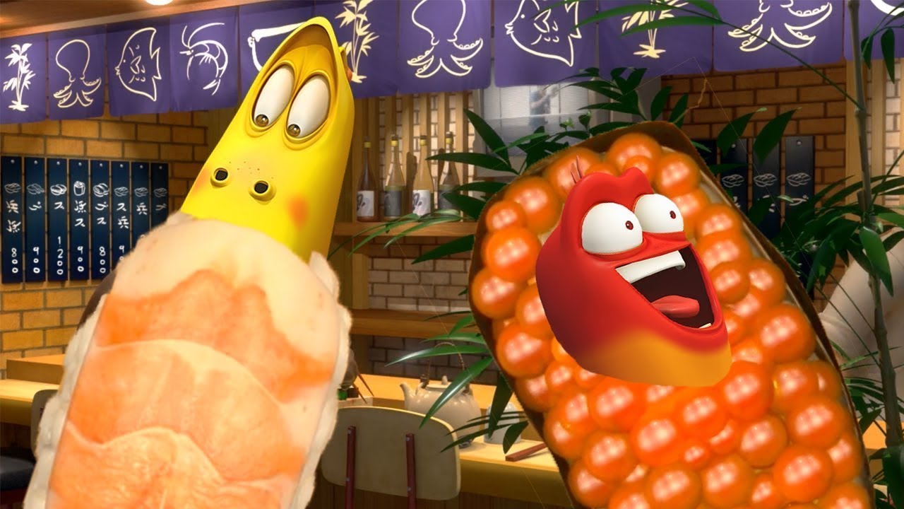 LARVA | Sushi Special 🐛| Tecknade barn för barn | Larvtecknad | WildBrain
