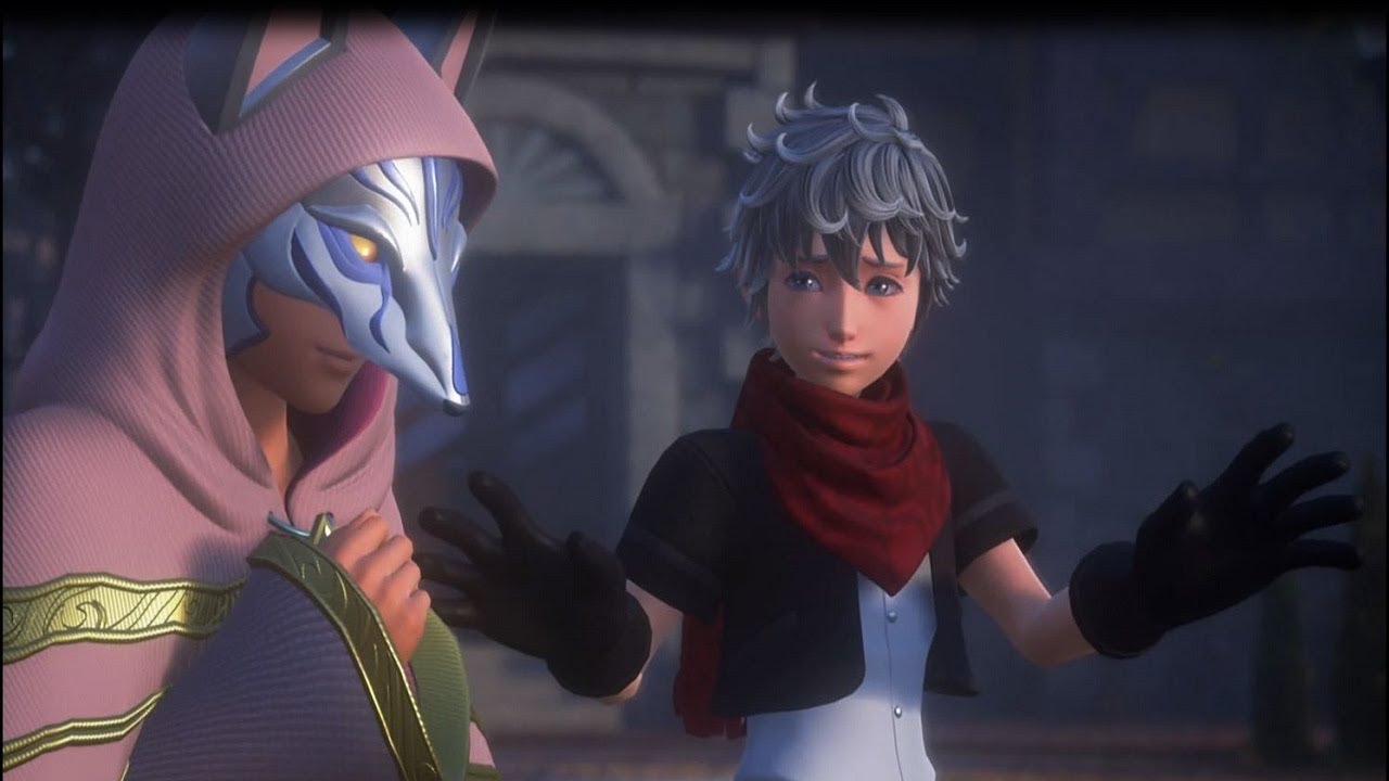 Kingdom Hearts: Задняя обложка HD 2.8 (PS4) Разговор Авы и Эфемера HD 720p 60 кадров в секунду
