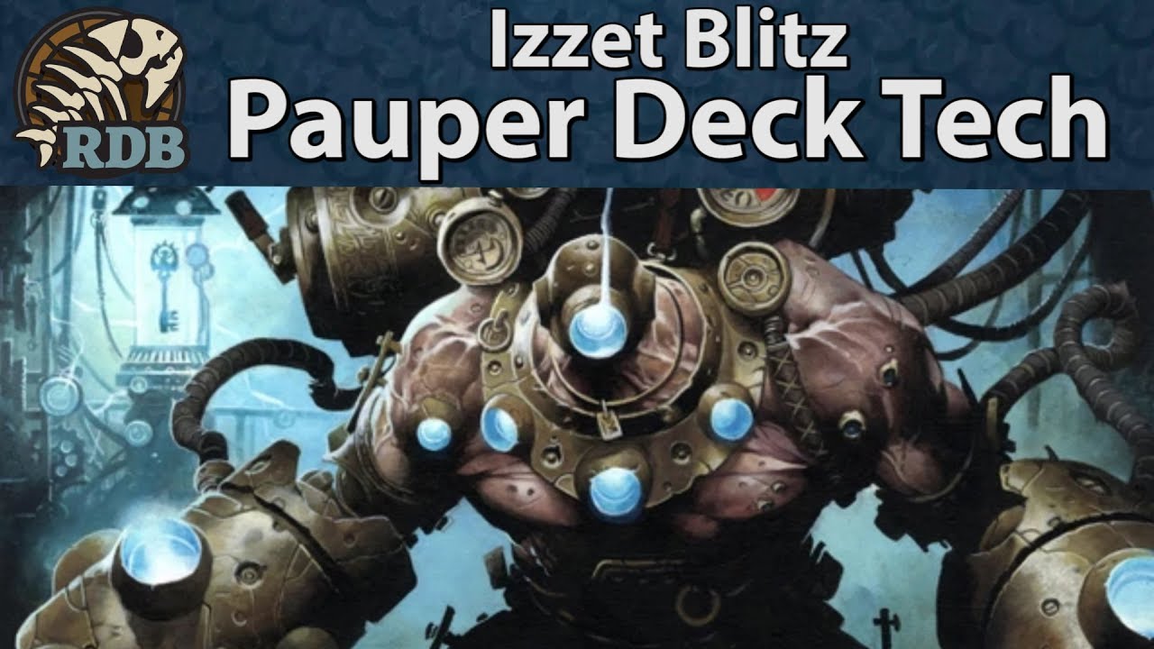 Izzet Blitz Deck Tech with Tasty Snackies | MTG Pauper
