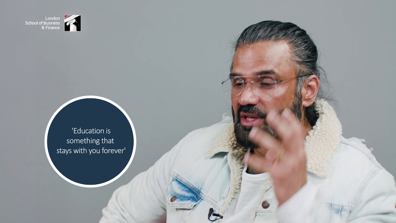 Interview with Bollywood Actor Suniel Shetty talking about importance of education| LSBF Great Minds