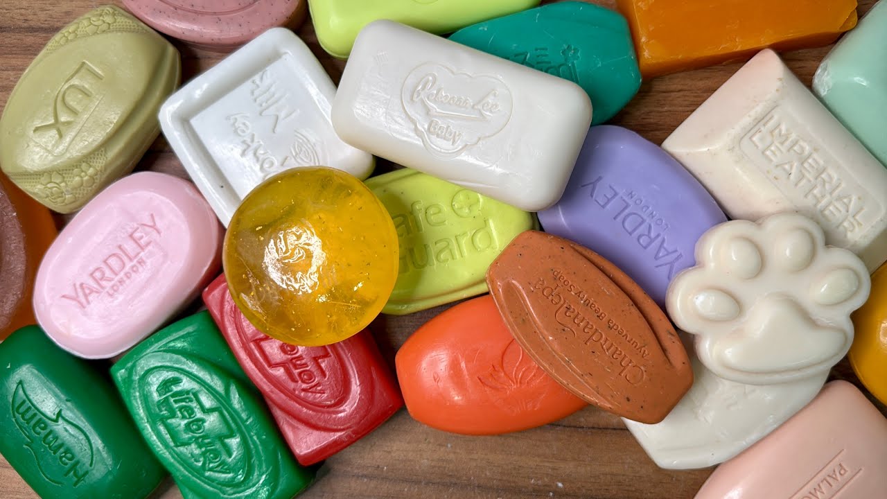 ASMR SOAP UNPACKING / Leisurely Unpacking Soap  / ASMR soap opening no talking no music