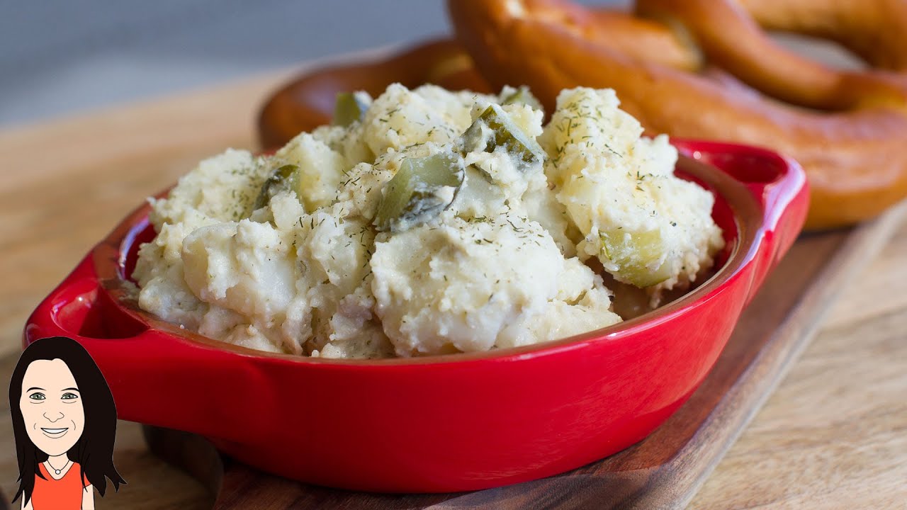Creamy German Potato Salad Recipe - (No Egg, no dairy, no oil)!