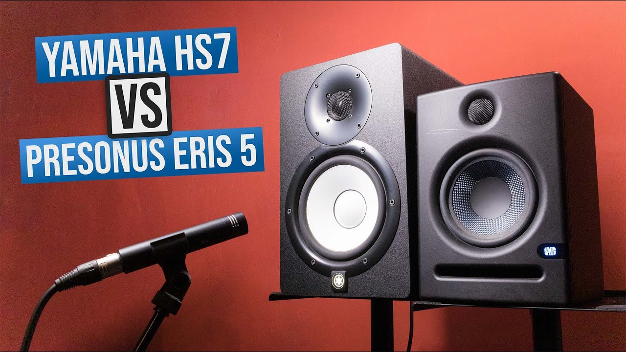 Yamaha HS7 vs Presonus Eris 5 | Studio Monitors
