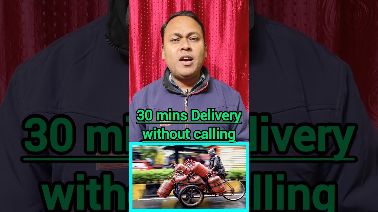 🤩 Get your Cylinder delivery in 30 mins | Cylinder kaise order kare #shorts #short #trending #viral
