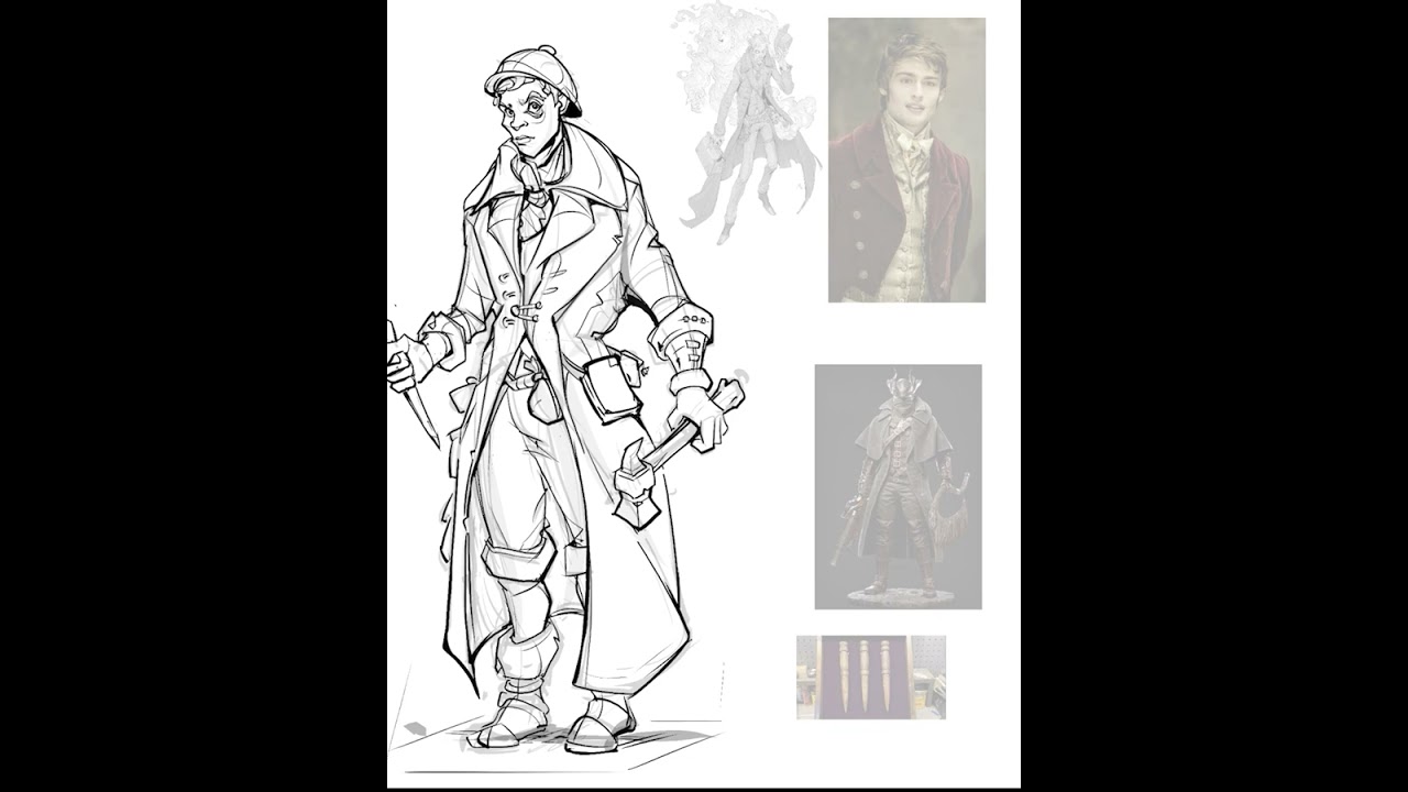 Inside Darkness of Dracula – Characters’ illustrations 