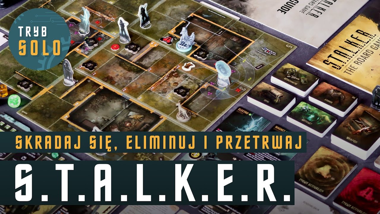 🇵🇱 S.T.A.L.K.E.R. The Board Game | pierwsze wrażenia i omówienie gry