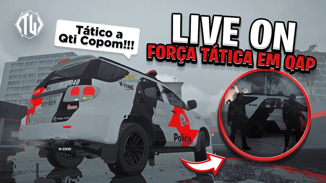 🔴 LIVE GTA RP SAMP AO VIVO 🔴PATRULHAMENTO PELA CIDADE 🔴 TWO LIFE RP 🎮🖥️