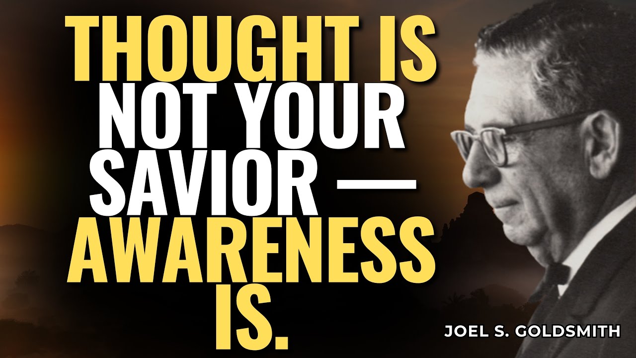 TAKE NO THOUGHT — THE CHRIST CONSCIOUSNESS JESUS TAUGHT | JOEL S.GOLDSMITH