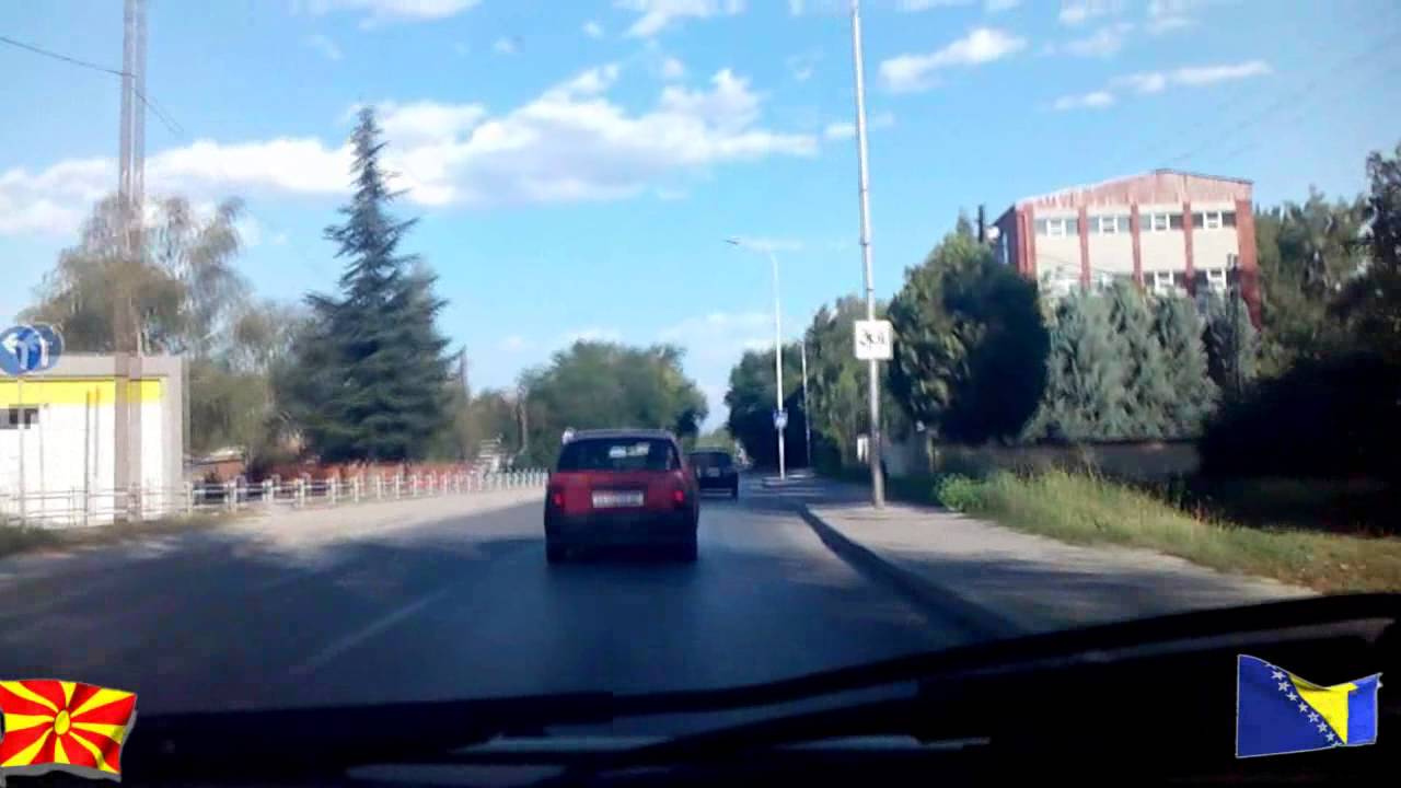 Driving trough Skopje 2014