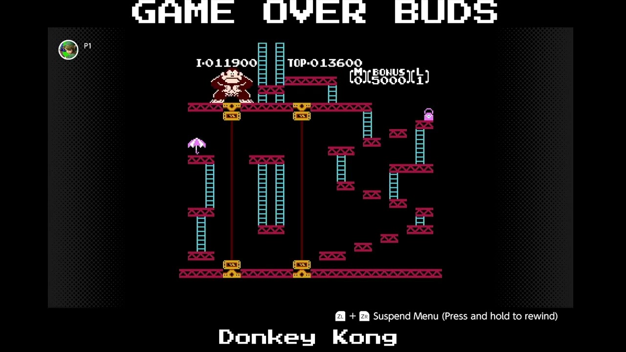 Game Over Buds: Donkey Kong