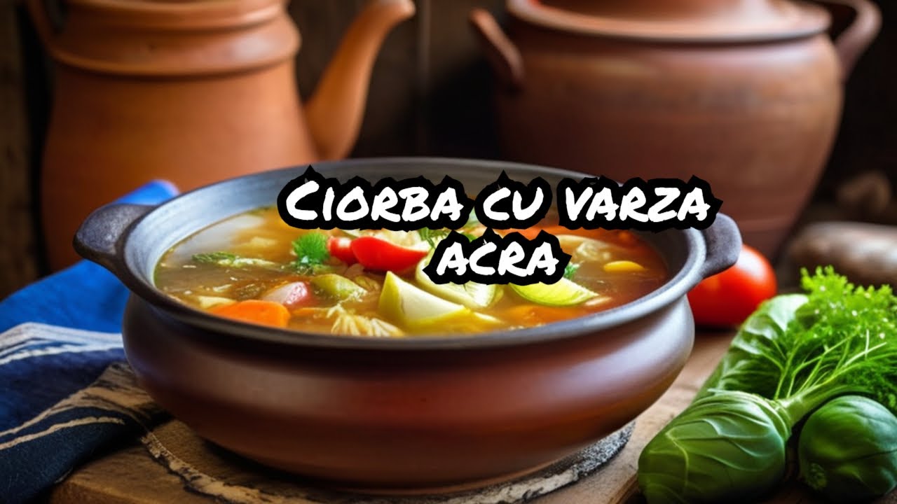Ciorba cu varza acra fara carne reteta simpla pentru zilele de post.