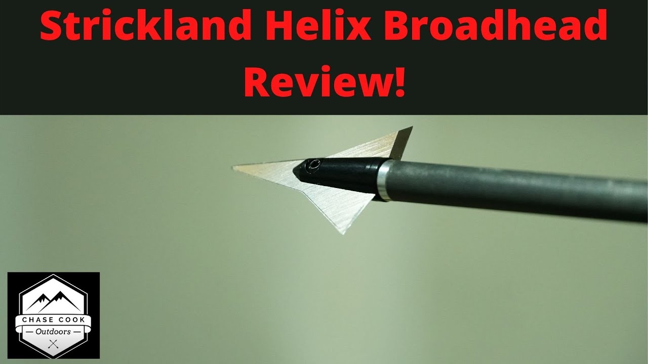 Strickland Helix Single Bevel Broadhead Review!