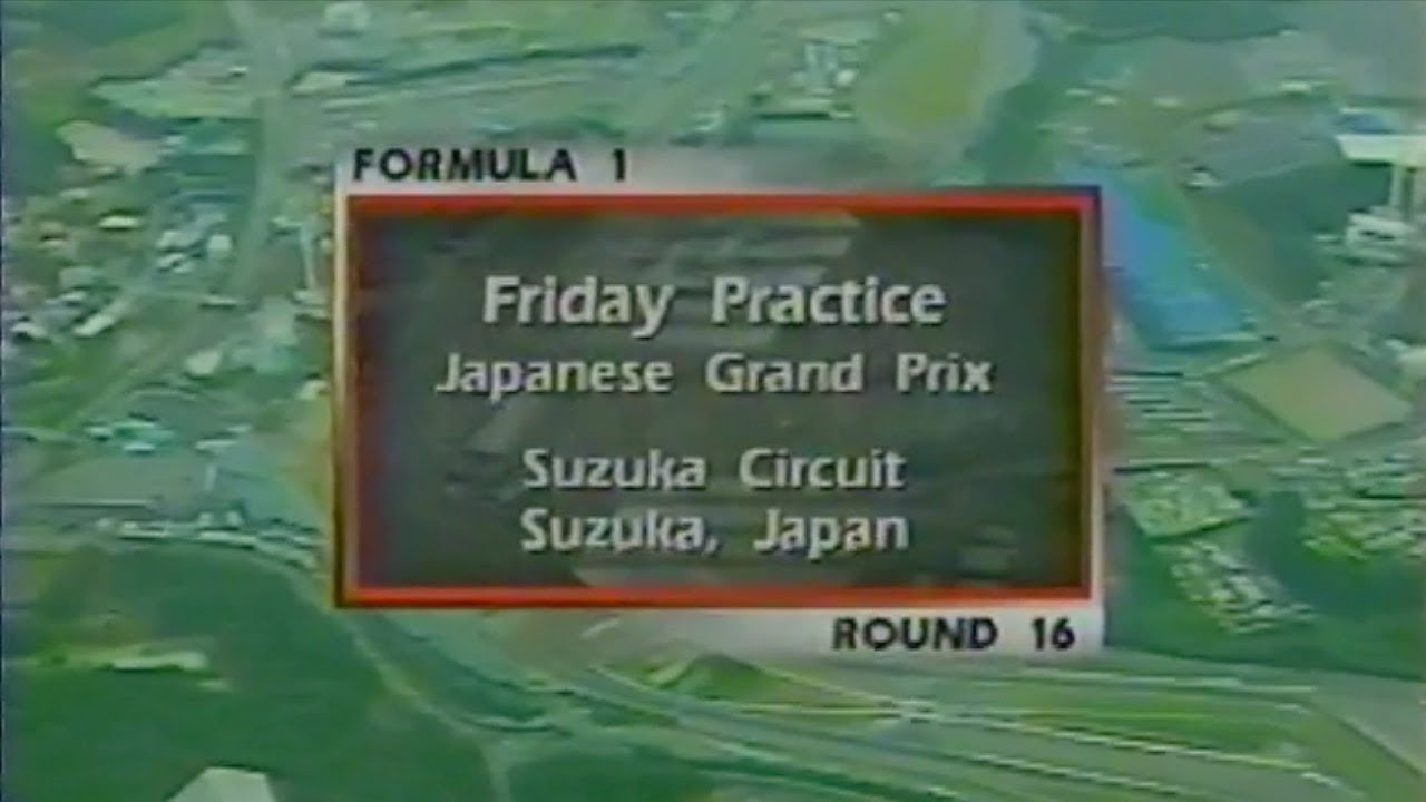 2001 Japanese Formula One Grand Prix Friday Practice ... US Broadcast
