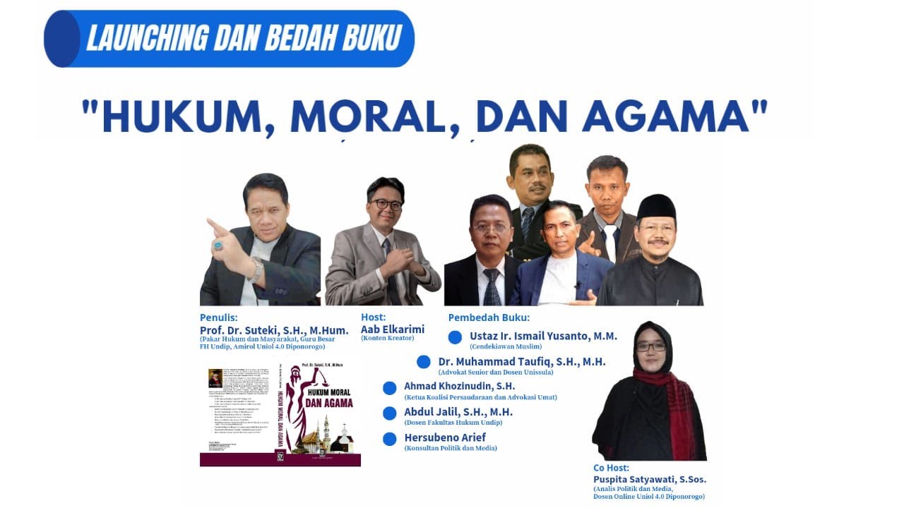 LAUNCHING DAN BEDAH BUKU 