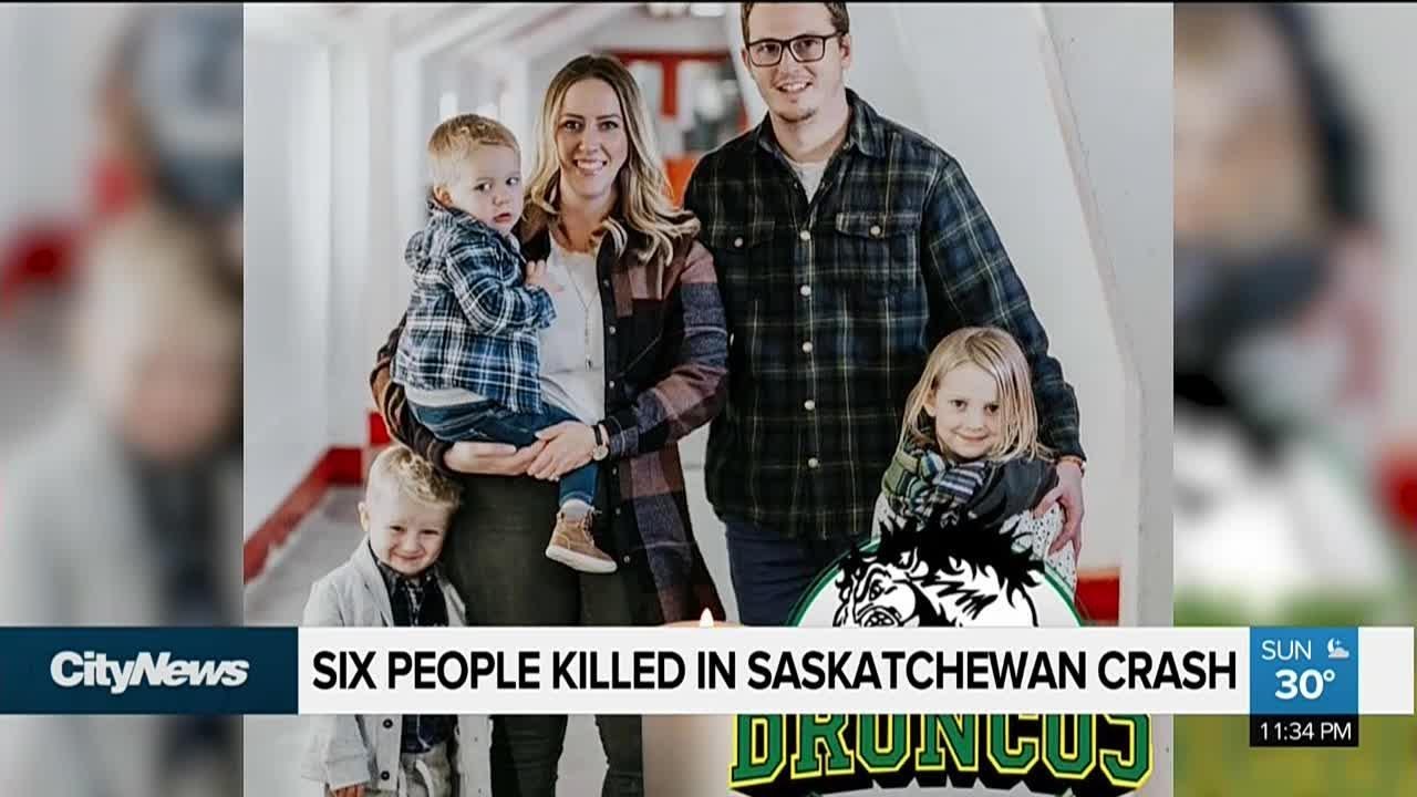 Saskatchewan car crash kills young family