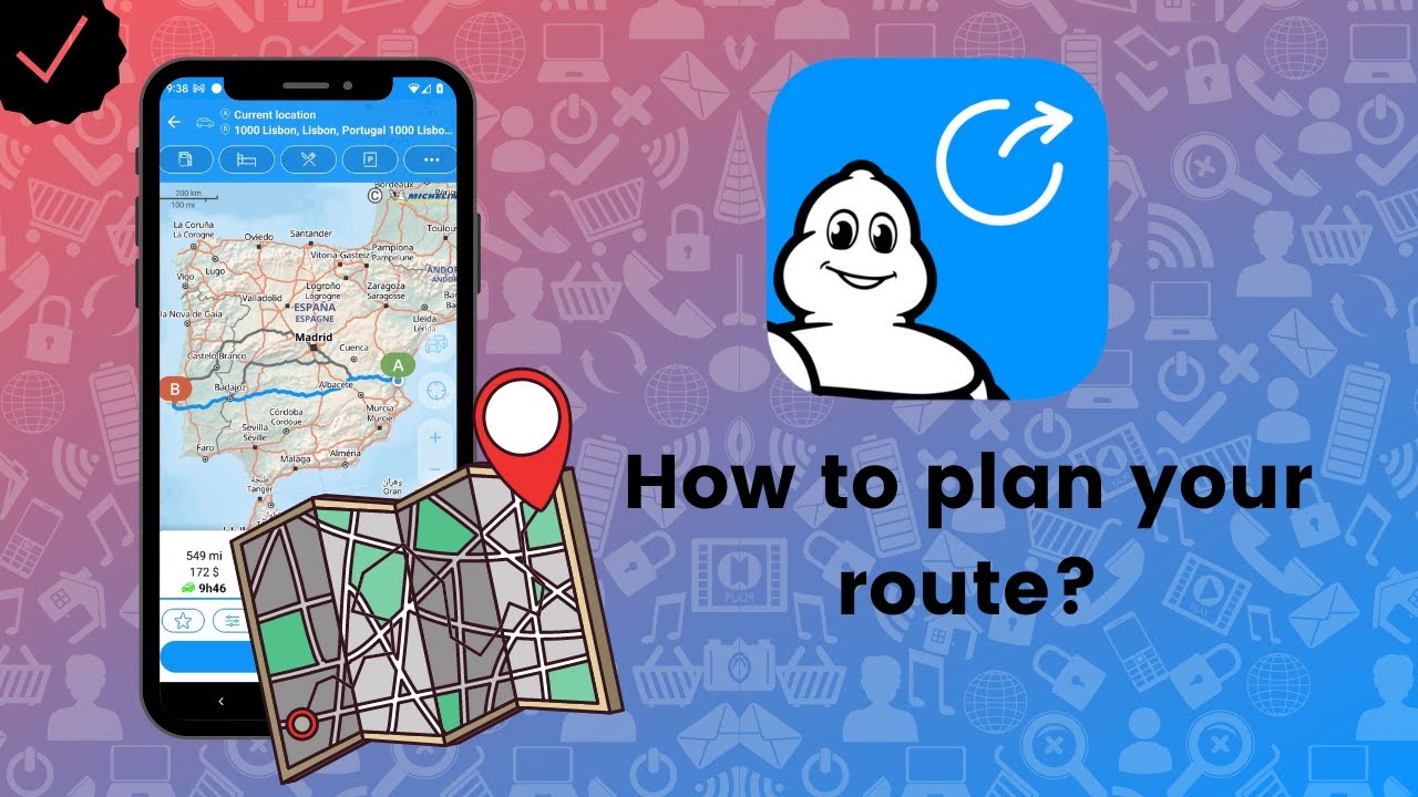 How to plan your route on ViaMichelin GPS?
