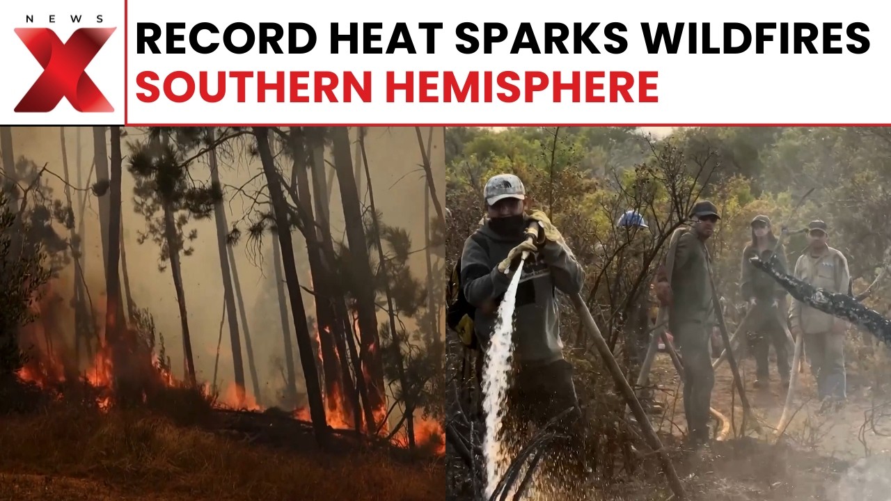 Record Heat and Wildfires Sweep Southern Hemisphere as 2026 Begins