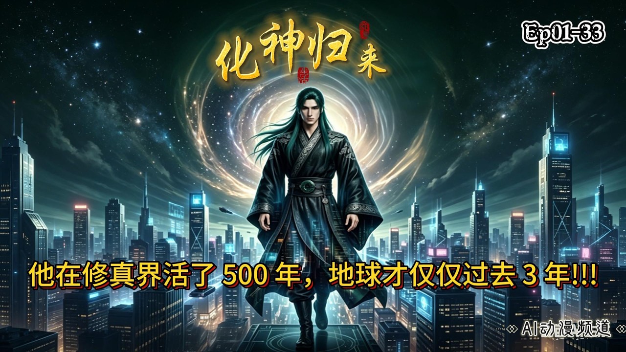 《化神归来》估值千万爆款短剧 Ep01-33 #AI漫剧 #ai动漫视频 #aishorts #aistory #aiart #aianimation #aivideo