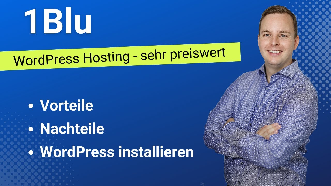 1blu WordPress Hosting - WordPress installieren