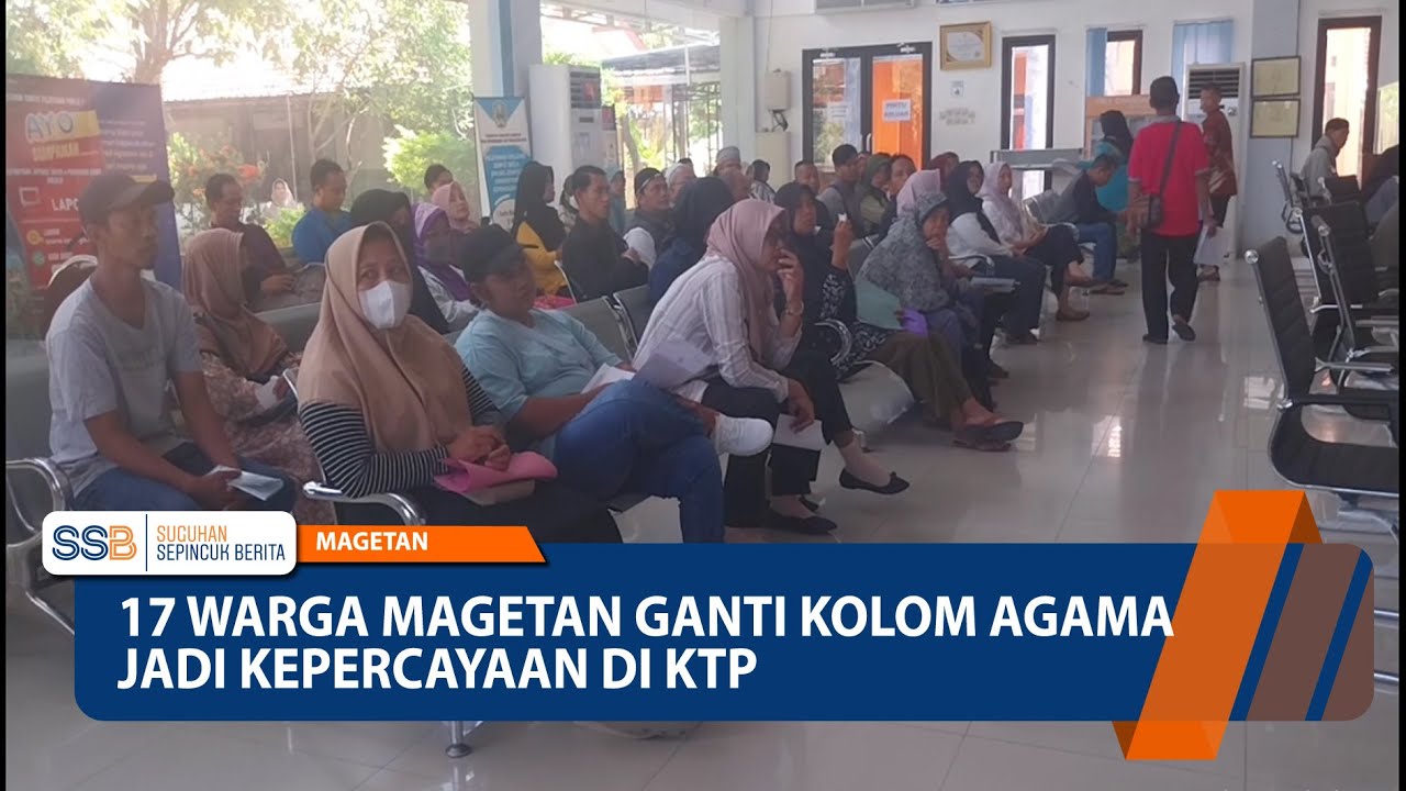 MAGETAN - 17 Warga Magetan Ganti Kolom Agama Jadi Kepercayaan Di KTP