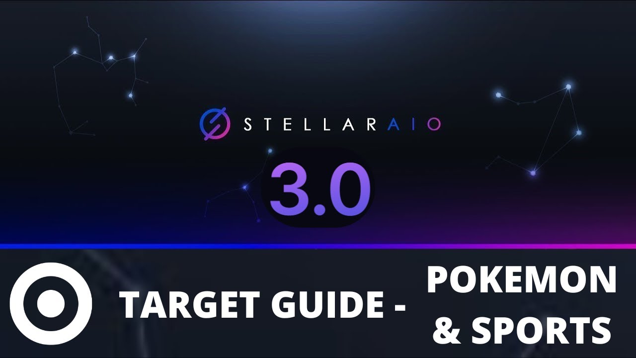 Stellar AIO 3.0 Target Guide | Target Pokemon and Sports Cards Stellar Tutorial