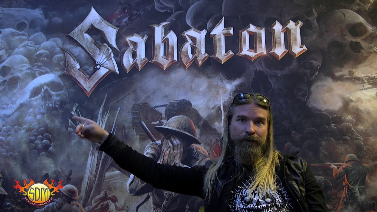 Seigneurs du Metal proudly presents 2 minutes with Pär Sundström from Sabaton