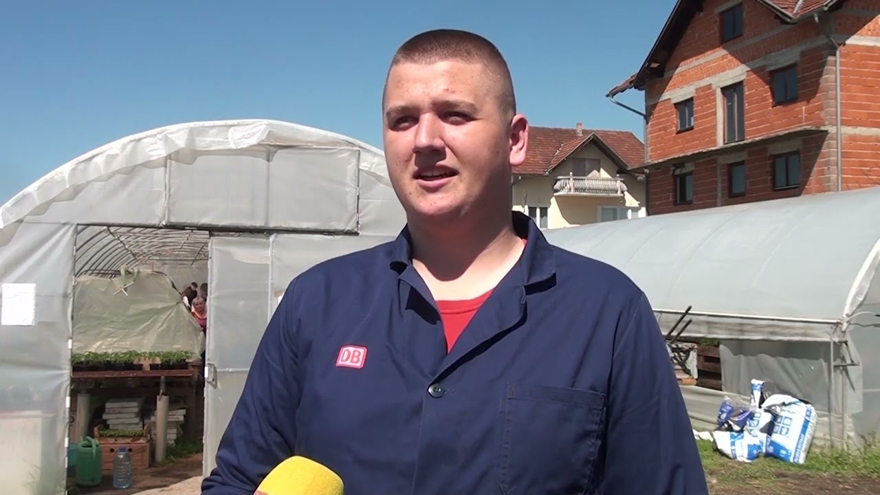 Prijedor: Proizvodnja rasada u Poljoprivrednoj školi -10.4.2022.