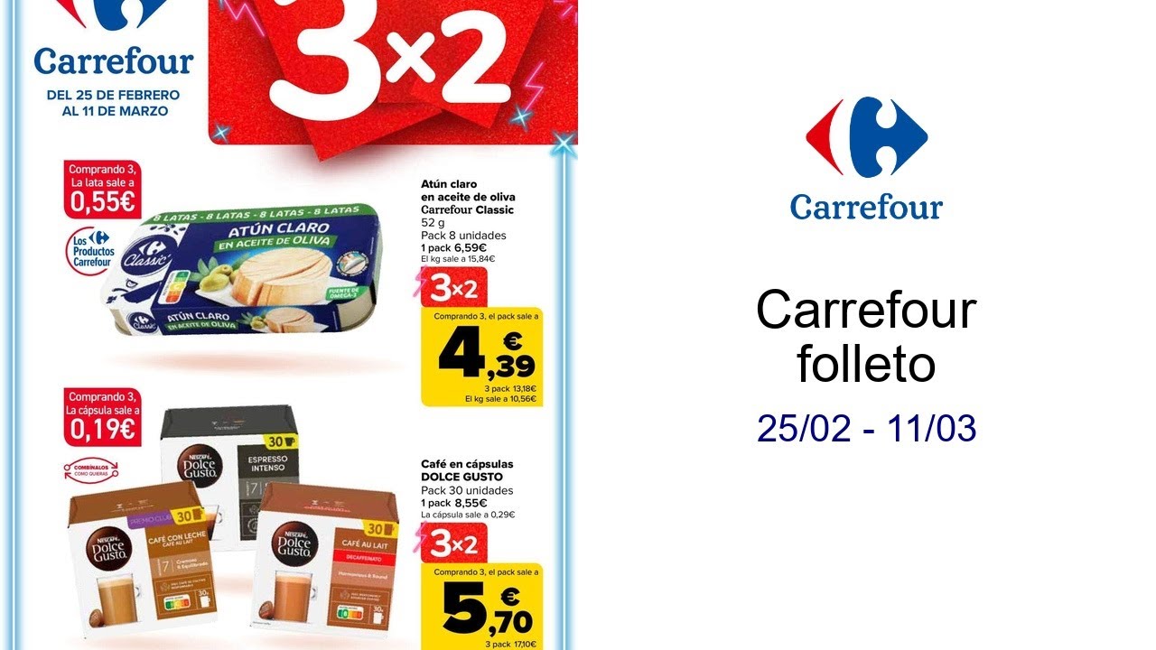 Carrefour folleto 25/02 - 11/03