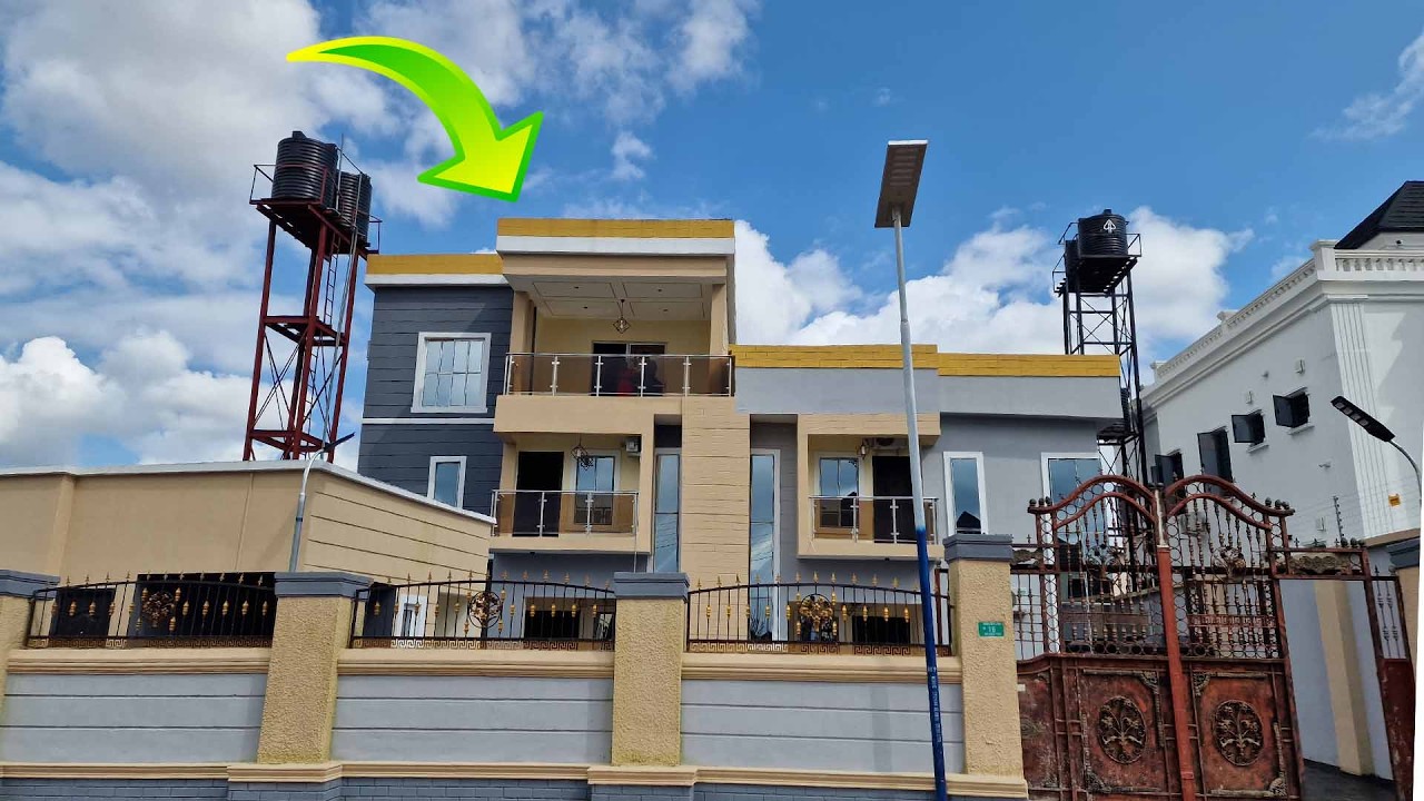 We Built this Dream House in Nigeria for Our Client Abroad  (House Tour)